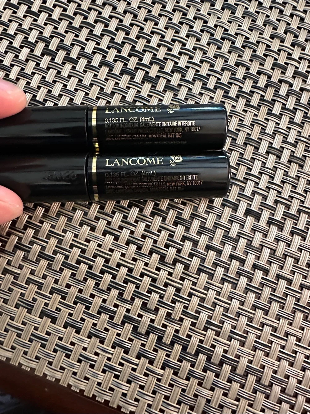 Lancome Hypnose Drama Mascara Black (2-Pack). Travel size. No box!